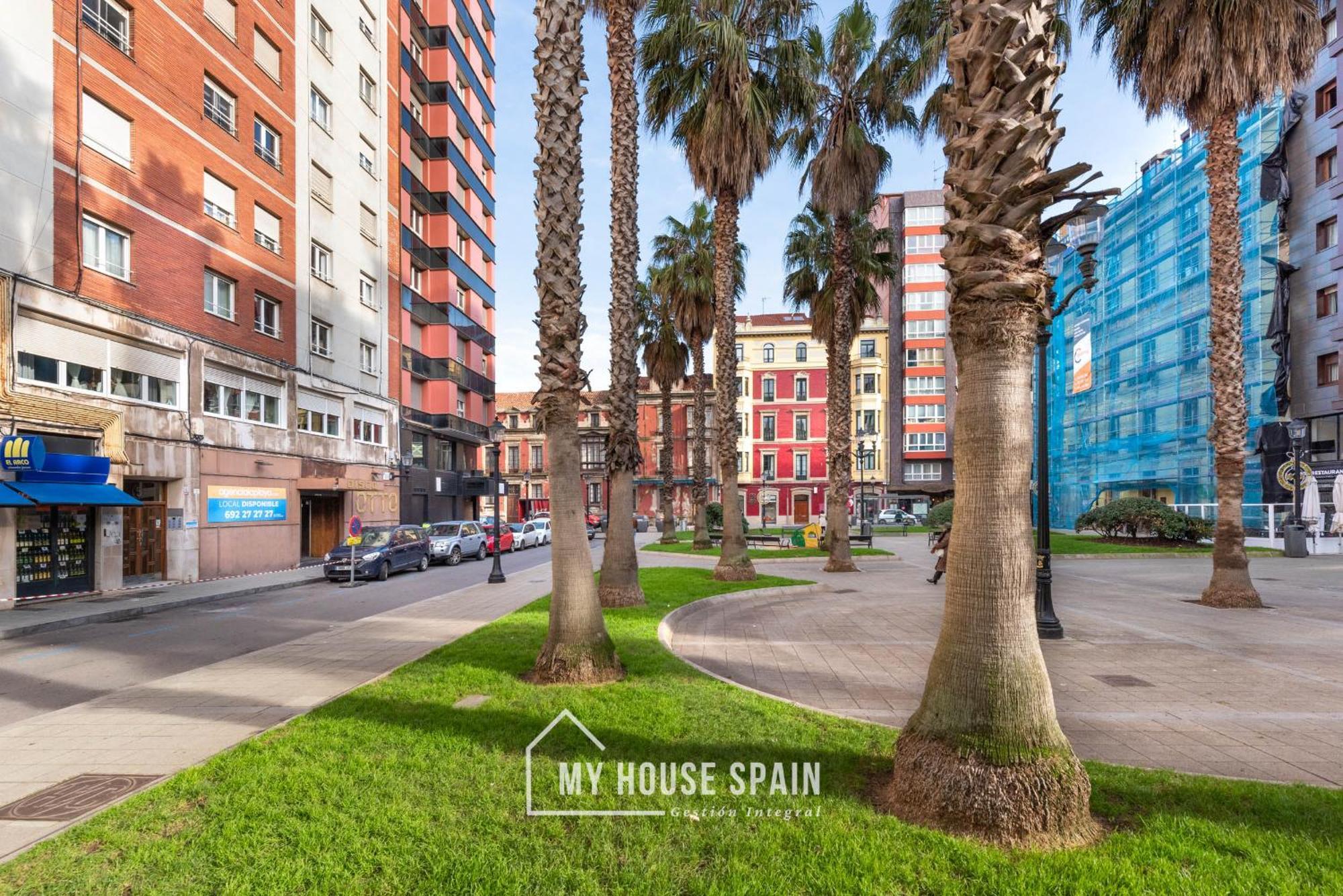 Myhousespain - Radiante Piso Junto A La Playa Gijón Exterior foto