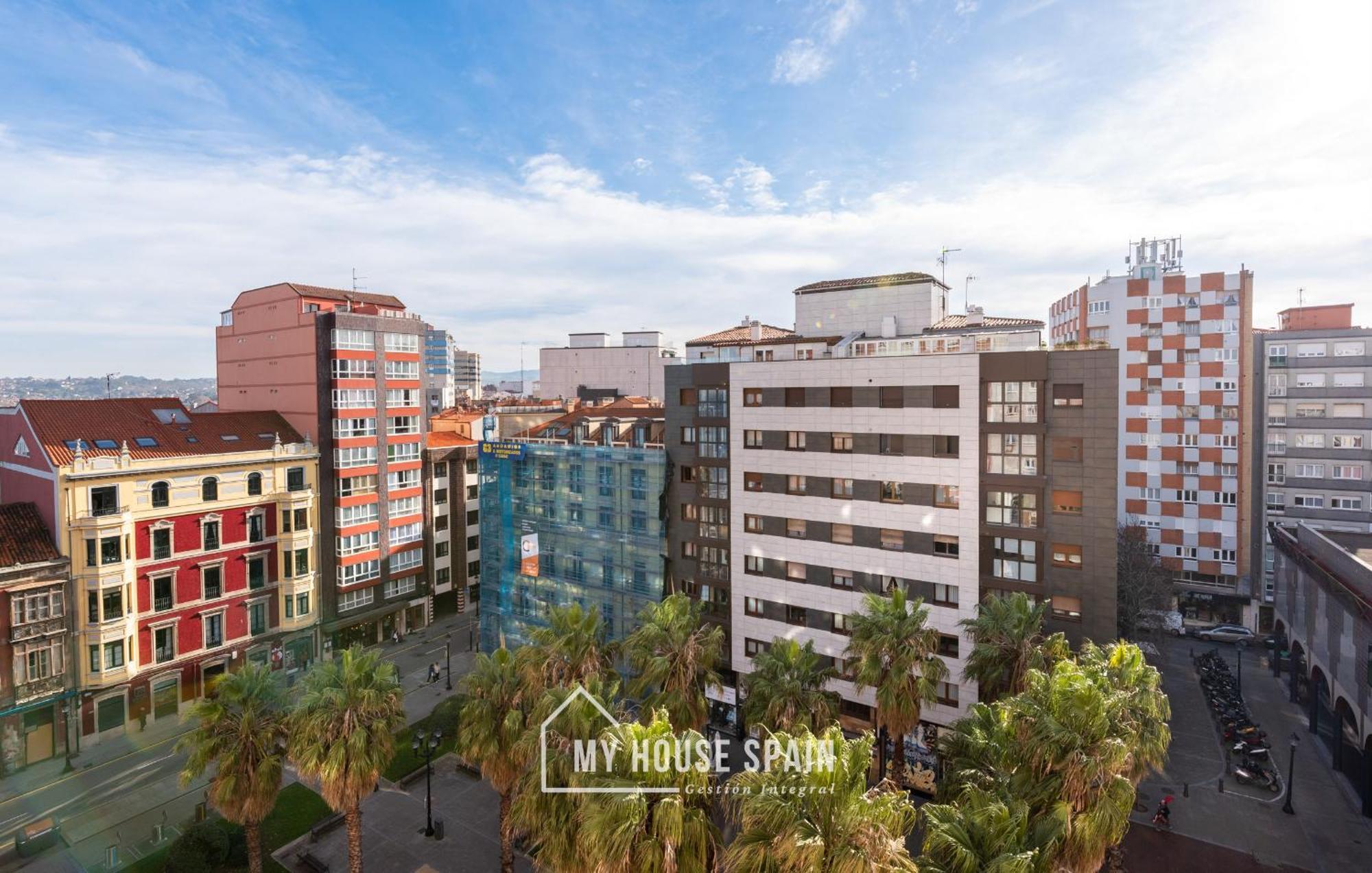 Myhousespain - Radiante Piso Junto A La Playa Gijón Exterior foto